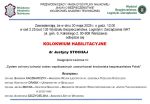 KOLOKWIUM HABILITACYJNE DR JUSTYNY STOCHAJ