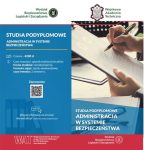 Studia podyplomowe “Administracja w systemie bezpieczeństwa”